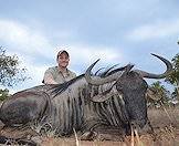 A thrilling blue wildebeest hunt in South Africa.